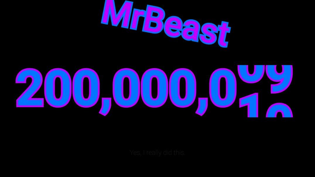 ⁣MrBeast hits 200M